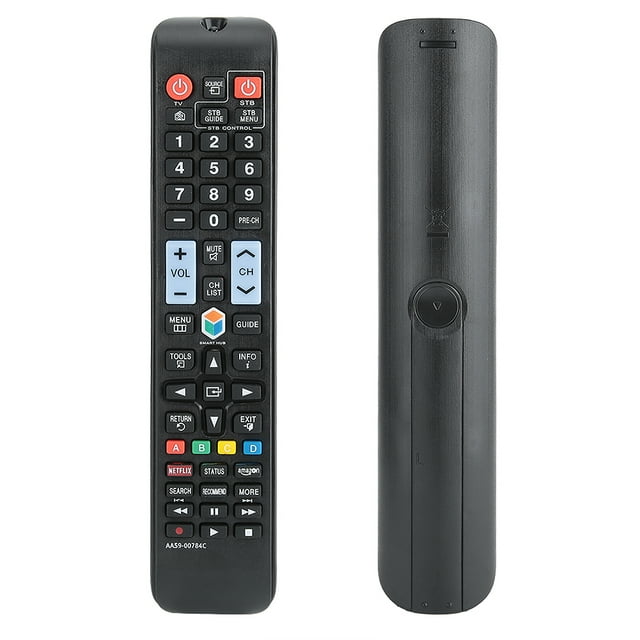 Control remoto para Samsung TV, 2 piezas Control remoto LED grande multifunción para TV Botones grandes Control remoto de TV Rendimiento inigualable