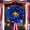 Blue, variant on Star Themed Wreath For Front Door, Red White Blue Star Streamer Garland, Fourth Of July Wreath For Porch Living Room Wall