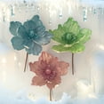 thumbnail image 6 of Shoreew Glitter Artificial Flower Christmas Decoration DIY Christmas Tree Wreath Ornaments Faux Poinsettia Flower for Xmas New Year Wedding Party Holiday Decoration, 6 of 7