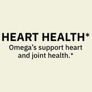 Spring Valley Norwegian Salmon Dietary Supplement Softgels for Heart Health, 1000 mg, 120 Count