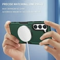 thumbnail image 4 of Magnetic Phone Case for Samsung Galaxy S23 Compatible for Magsafe, Military-Grade Shockproof Protective Case with Built-in Magnet Circle for Samsung Galaxy S23, MS Green, 4 of 18