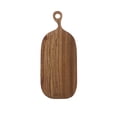 thumbnail image 1 of Solid Wood Cutting Board No Paint Bread Fruit Chopping Board Hanging Handle Kitchen Household Tool (Small Size), 1 of 8