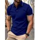 thumbnail image 1 of Polo informal de moda de verano para hombre, camiseta de manga corta con solapa de color, camiseta de manga corta con solapa a la moda, 1 of 5