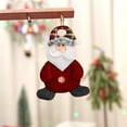 thumbnail image 6 of CuiLiyq Christmas Tree Ornaments, Cute Knitted Plush Christmas Dolls, For Family Festivals Wedding Party Ornaments and Christmas Gifts (Santa Claus), 6 of 6