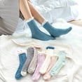 thumbnail image 4 of Besufy Adult Socks Thicken Women Winter Warm Soft Fluffy Home Floor Sleeping Confinement Socks, 4 of 8