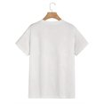 thumbnail image 2 of Camiseta deportiva informal para hombre con estampado de cocoteros, 100 % algodón, cuello redondo, estampado geométrico, tejido de punto, corte regular para fin de semana - Colección de verano, ropa d, 2 of 5