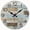 12inch/30cm, variant on 2D Flat Wooden Wall Clock, Modern Analog Teaching Wall Clock, Fun Wooden Silent Wall Clock, Colorful Digital Clock for Home, Classroom, Bedroom,Ideal for Education, Friends - AA Battery Not Included