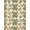 Beige Ivory Tan, Pattern 2, variant on ODIKA Zoo Border Beige Playroom Print Orange Woodland Jungle Refined for Entryway, Kitchen, Mudroom, Stain Resistant Flatwoven