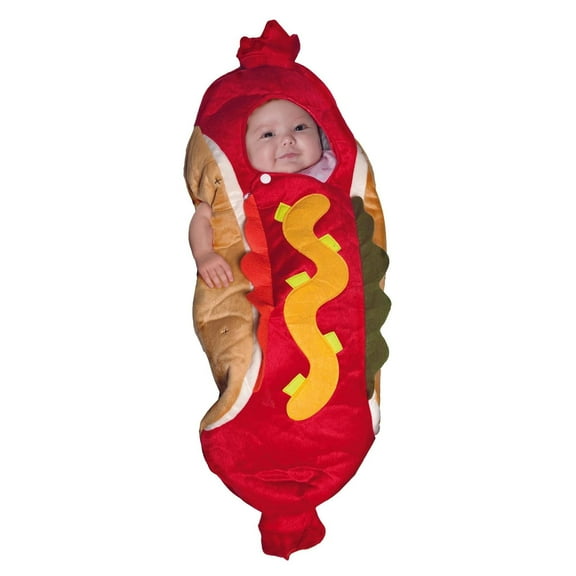 Underwraps Infant Baby Lil Hot Dog Bunting Costume - Size 0-6 Months