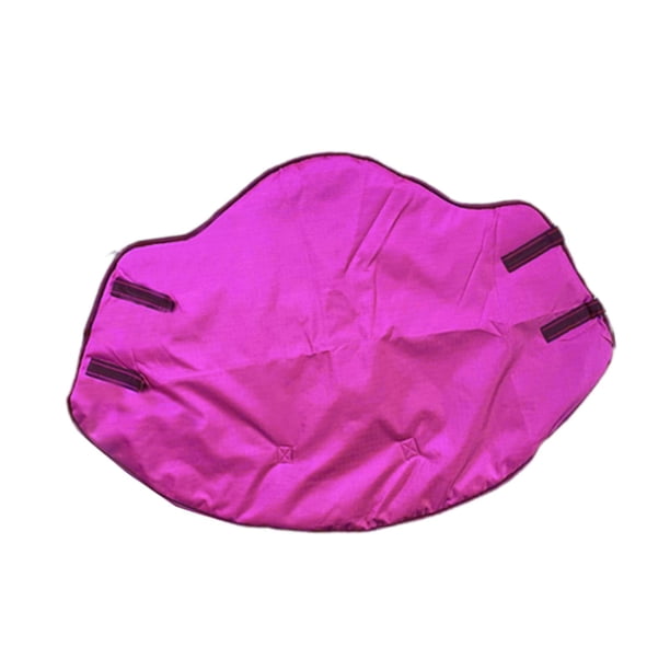 Protección de invierno para caballos, envoltura para el cuello premium, transpirable y universal. rosa roja