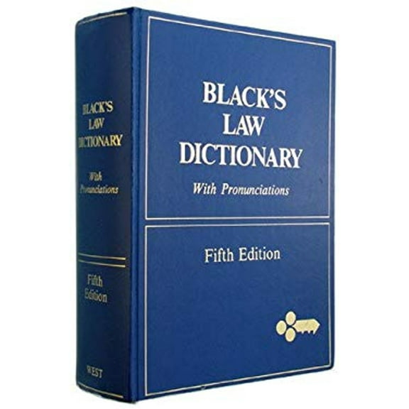 Pre-Owned Black's Law Dictionary (Hardcover) 9780829920413