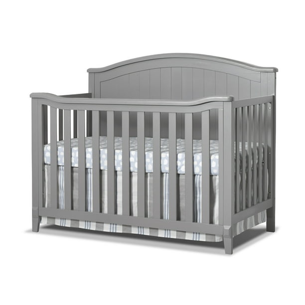 Sorelle Fairview 4 In 1 Convertible Crib Grey Walmart Com Walmart Com