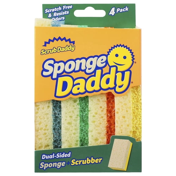 Fibra Mas Esponja Sponge Daddy 4 Piezas