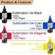 thumbnail image 5 of 1-5 uds recarga de tinta de sublimación para Epson L805 L1800 P50 1390 1400 1410 prensa de transferencia de calor para todas las impresoras de inyección de tinta Epson, 5 of 5