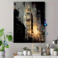 thumbnail image 4 of Qisvanset 12x16 Inch Van Gogh Starry Night Inspired Canvas Print Wall Art, 4 of 5