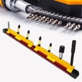 thumbnail image 4 of BYNNIX Magnetic Slidable Drill Bit Holder 40 Holes Storage Organizers for Screwdriver Drill Bit Storage Rack Magnetic Rails, 4 of 14