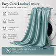 thumbnail image 7 of 100% Mulberry Silk Pillow Case for Hair and Skin, 22 Momme King Size Silk Pillowcase for Women, 6A Grade Organic Silk, Anti Aging, Anti Acne, 1 Pack 20"x36", 7 of 7