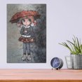thumbnail image 4 of Luxe Metal Art 'Girl With Bows' by Alexander Gunin, Metal Wall Art, 12"x16", 4 of 9
