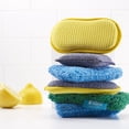 thumbnail image 3 of E-Cloth Washing up Pad Non-Scratch Kitchen Dish Scrubber Microfiber Sponge, Blue, 2-Pack, 3 of 5