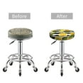 thumbnail image 4 of Goofa Orange and Lemon Printed Stool Covers Round, Waterproof Round Bar Stool Covers Anti-Slip Round Bar Stool Seat Cover with Elastic Bands Durable -, 4 of 7
