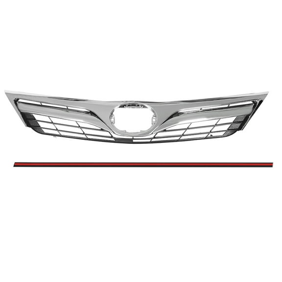 LABLT Front Upper Grille Chrome for Toyota Camry 2012-2014 LE XLE