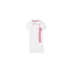 thumbnail image 1 of Aeropostale Womens Sequined Script Polo Shirt, Blanco, Large Aeropostale Polo, 1 of 1