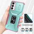 thumbnail image 2 of Funda para GANGXUN Samsung Galaxy A05S - Soporte metálico, Función magnética, Verde, 2 of 5