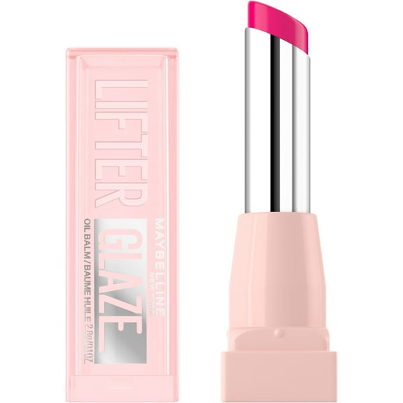 Maybelline Lifter Glaze Oil Balm with Hydrating Oil Blend, Rose Bite, 0.1 oz