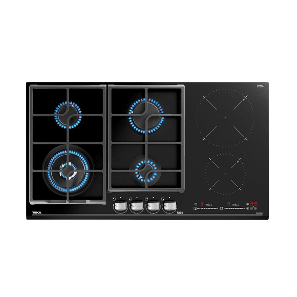 Parrilla Empotrable Teka Hibrida JZC 96342 BBB BK 90 cms (36 pulgadas)