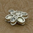 thumbnail image 2 of 1" Rhinestone Flower Bud Button, 2 of 3