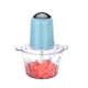 thumbnail image 2 of Picadora de carne automática de 2 l, picadora de alimentos eléctrica de acero inoxidable, herramienta de cocina doméstica, azul kenally HA000478-04B, 2 of 6
