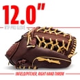 thumbnail image 3 of Guante de béisbol Franklin Sports RTP Pro de 12 pulgadas, color marrón, 3 of 8