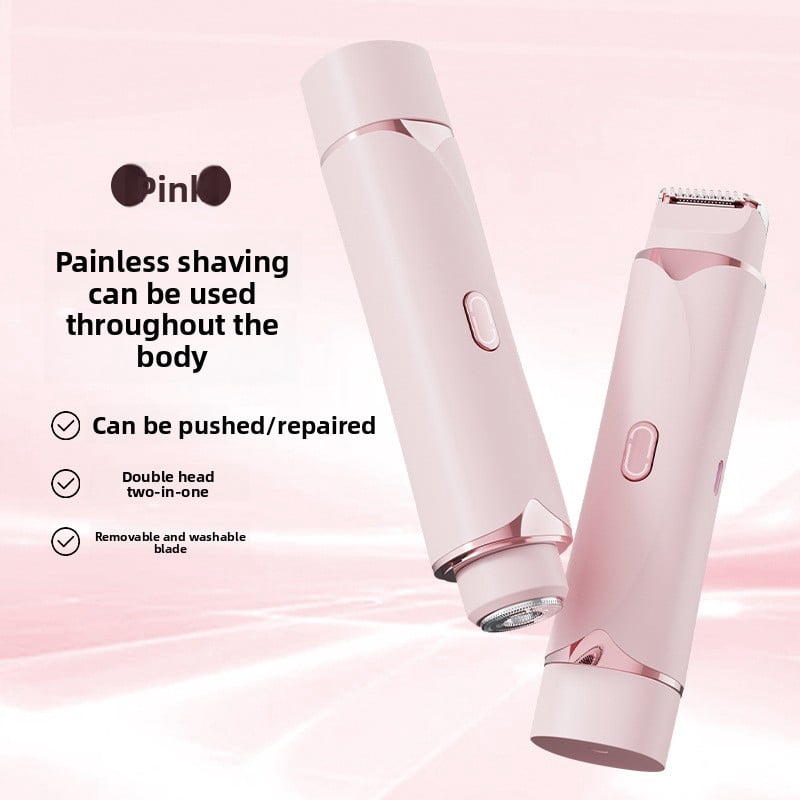 Private Area Shaver Electric Hair Trimmer for Men and Women, Special for Intimate Pubic Hair and Underarm Hair Removal Machine for Women