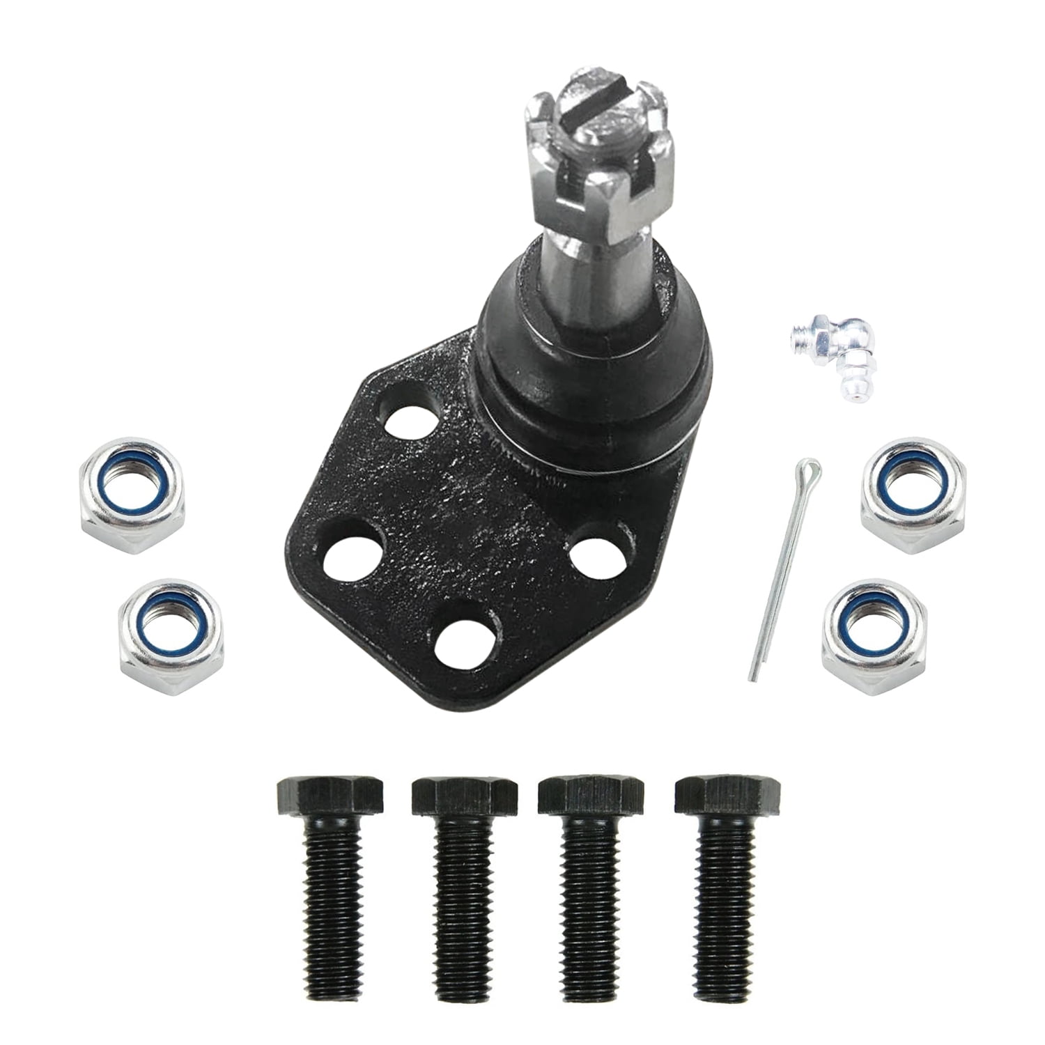Detroit Axle - RWD Front Upper and Lower Ball Joints Replacement for 2000 2001 Dodge Ram 1500