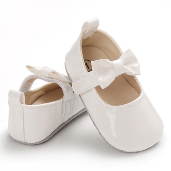 PENGXIANG Baby Girl Moccasins Princess Sparkly Mary Jane Dresses Shoes Premium Lightweight Soft Sole Crib Shoes Toddler Shoes