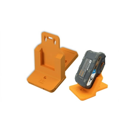 

TripleD Tools PowerSlide Quickdraw Pro for Ridgid Power Tools Angled 3D Printed Battery Mount Fast Access Durable Ergonomic & Made in USA