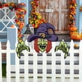 thumbnail image 4 of THLKIF Halloween Fence Peeker Decoration Peeper Halloween Outdoor Decoration Halloween Garden Yard Decor for Home Patio Holiday Party Lawn Garden Fence Pathway Decorations ﻿, 4 of 6
