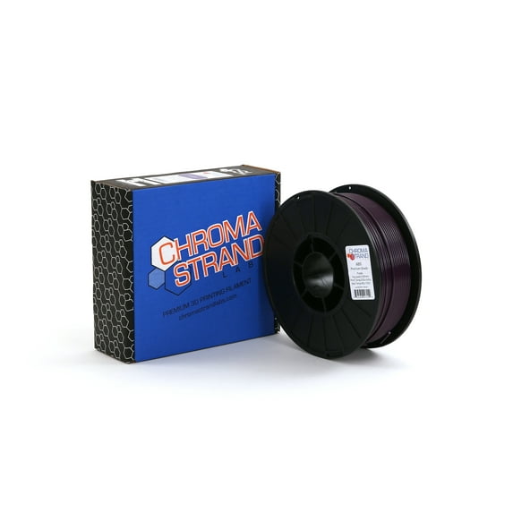 Chroma Strand ABS Filament, Purple, 2.85mm, 1kg reel