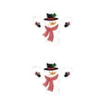 thumbnail image 1 of Wweixi Functional Accessories Christmas Wine Bottle And Glass Holder Versatile snowman 2Set, 1 of 6