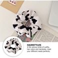thumbnail image 3 of 5 Pcs Bandeau Extensible Imprimé Léopard Vache pour Femmes, 3 of 5