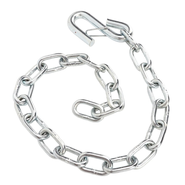 Cuerdas de alambre de remolque cadena de seguridad de remolque con gancho en S de 3500 libras para vehículos recreativos ANGGREK Otros