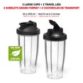 thumbnail image 5 of Starfrit Personal Blender 7PC Set - Two 828ml Cups - Two Blades - High, Low & Pulse Modes - 300W - Perfect for Smoothies!, 5 of 5