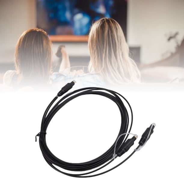 Cable Divisor óptico Digital 1x2 SPDIF Para Cable Divisor De Sonido De Fibra óptica Toslink Para Altavoz HDTV De Cine En Casa