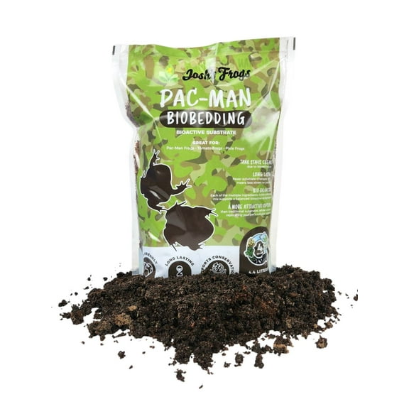 Josh's Frogs BioBedding PAC-MAN Bioactive Substrate (4 quarts)