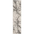 thumbnail image 3 of SAFAVIEH Lurex Raschelle Abstract Runner Rug, Ivory/Grey, 2' x 8', 3 of 5