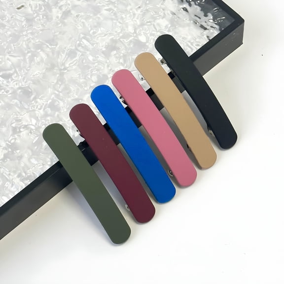 DESIGNICE3Pcs Flat Hair Clips For Women, Small Hair Barrettes For Girls With Vintage Style, Cute Hair Accessories For Thin To Thick Hair,3.74''
