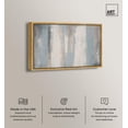 thumbnail image 3 of Art Remedy Neutral Abstracts Canvas, 45" x 30", Gold Frame, Neutral Ground, 3 of 7