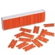 thumbnail image 2 of Cuchillas de afeitar de plástico, 100 unidades, traje de doble filo para rascador de vidrio de seguridad y raspador de plástico con cuchillas de plástico, traje para quitar calcomanías, etiq, 2 of 3