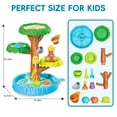 thumbnail image 5 of KOPPOP Sand and Water Table for Toddlers, Summer Sensory Play, Outdoor Beach Toys for Boys and Girls Ages 1-5, 5 of 7