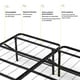 thumbnail image 2 of Box base cama King Plegable con Soporte Fácil de Guardar Nooz Nooz Essential, 2 of 4